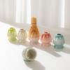 5Pcs Pink Japanese Style Matcha Making Kit Ceramic Matcha Bowl Cute Tea Cup With Spout Complete Tea Brewing Matcha Tea Set