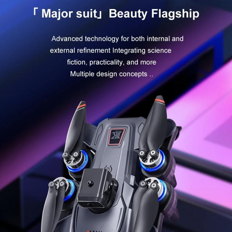 2026 K812 MAX 4K Professional HD Dual Camera GPS Drone with Screen 5G WIFI 360°Obstacle Avoidance Brushless Light Flow Foldable Quadcopter Dron