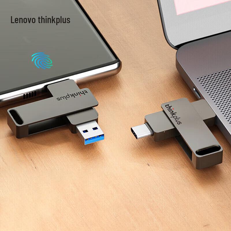 Lenovo Thinkplus Dual-Interface USB 3.2 & Type-C Business Flash Drive