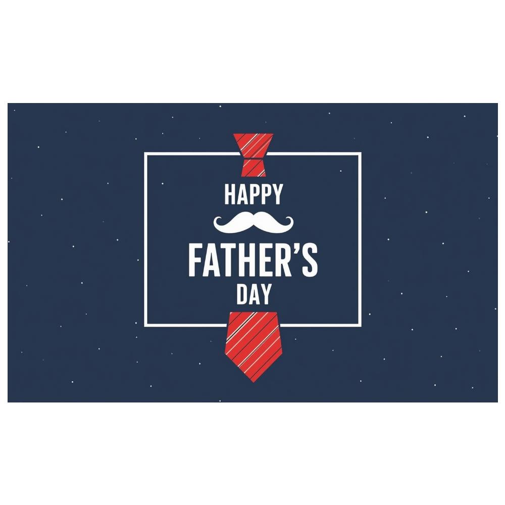 Polyester Material Tie Design Banner Decorative Design Holiday Banner Cartoon Style Red Stripes for Indoor Decoration