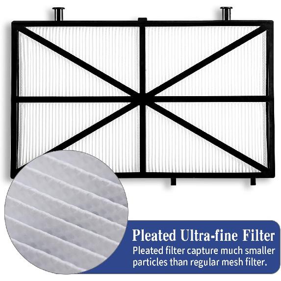 Ultra Fine Filters Compatible with Dolphin Nautilus CC Plus (Not for Nautilus CC), Nautilus CC Supreme, M200/M400/M500, Part # 9991432-R4, Pleated