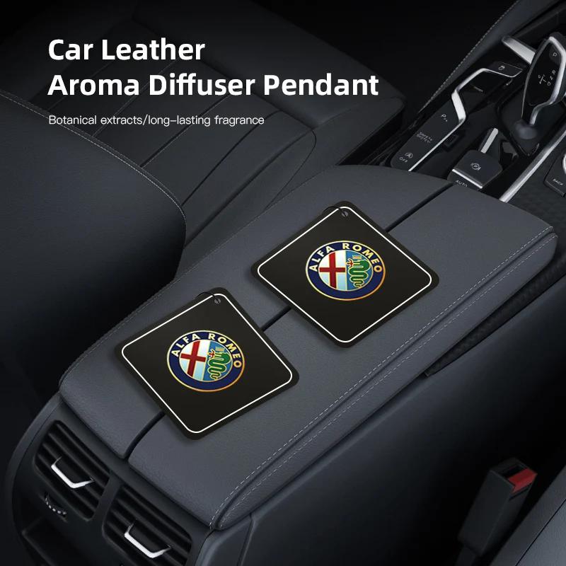 Hub Caps Car Perfume Pendant Air Freshener Hanging For Alfa Romeo 156 159 147 4C 8C 166 Giulia Giulietta Mito Stelvio Spider GT fdxk24