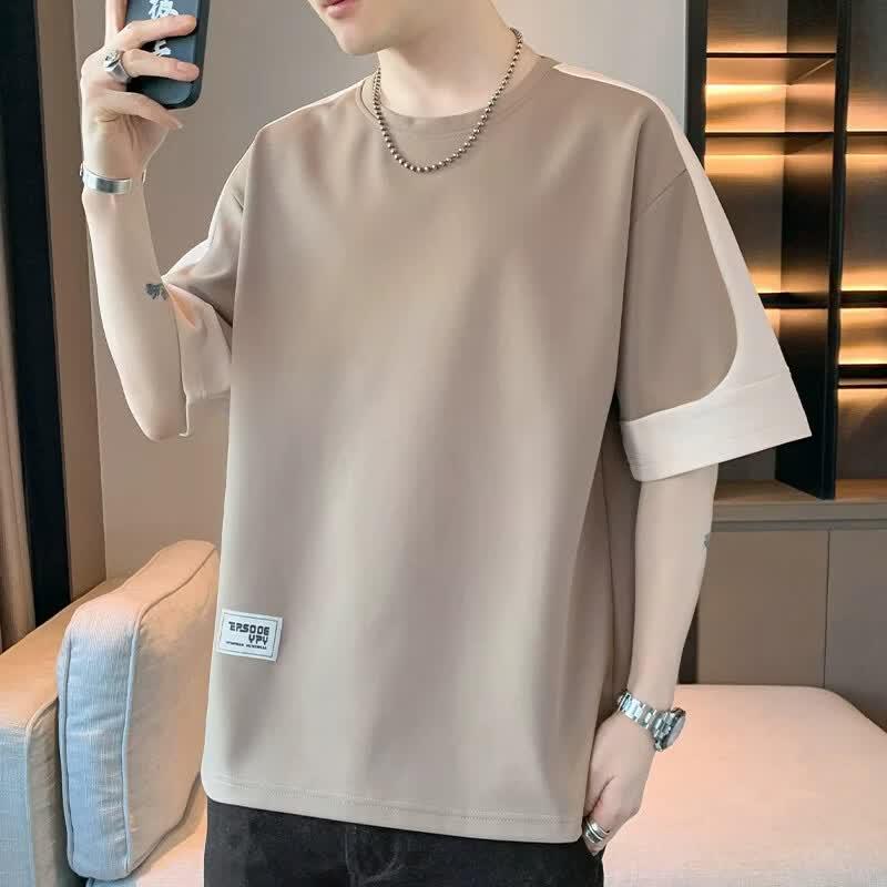 PLAYBOY Men's Oversize Casual Short Sleeve T-Shirt