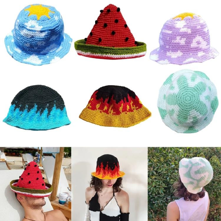 Knit Fisherman Hat Flame Hat Bucket Hat Pattern Crochet Bucket Hat Cloche Hat
