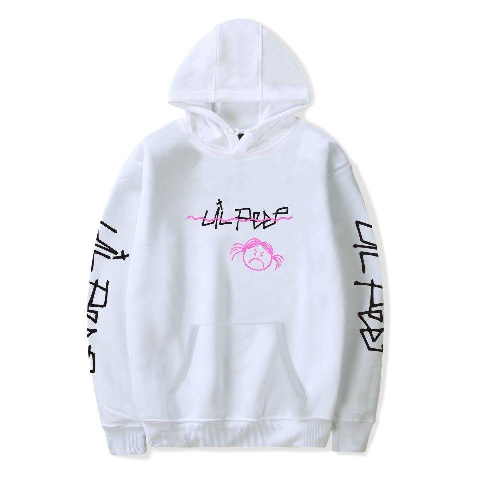 Bluza Peep Lil Love Pulower Hip Hop Smutna Twarz Kobiety Mężczyźni Raper 1 Bluzy z kapturem