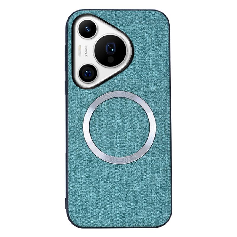 For Huawei Pura 70 Case Magnetic Case TPU+Cloth Protective Cover