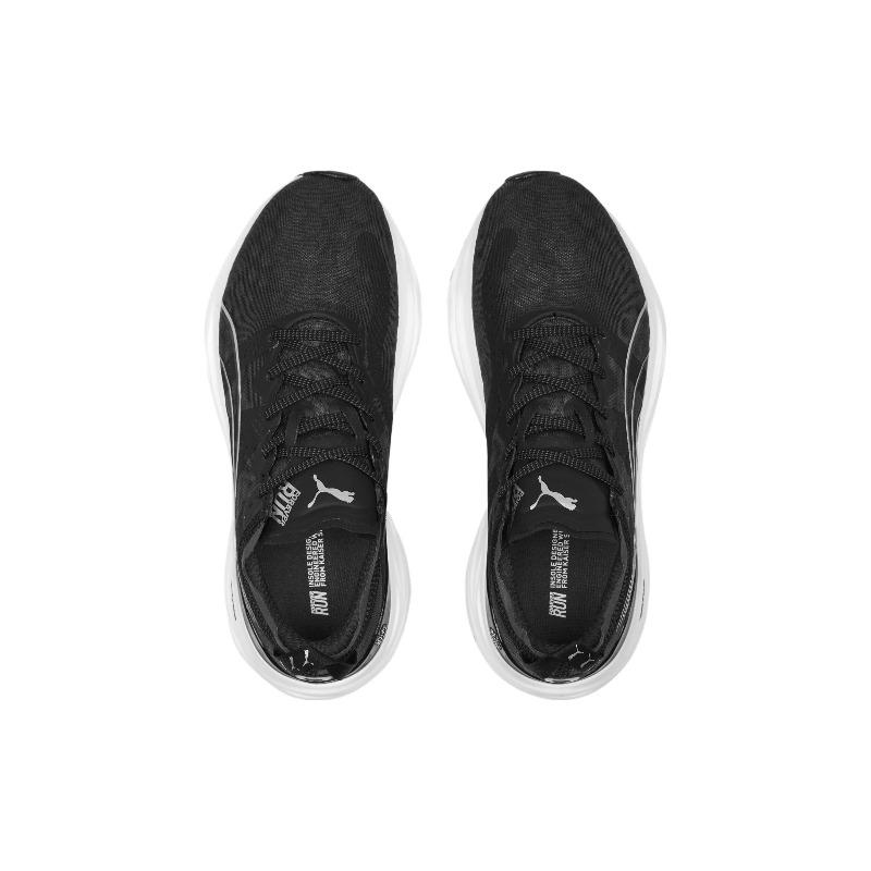 Puma ForeverRUN Nitro Women Black Low Top Running Shoes 377758-01