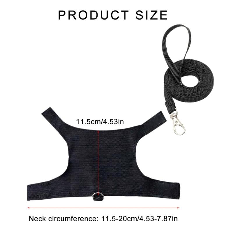 Adjust Size Size Lizards Chest Back Traction Rope Set Walking Lizards Harness Reliability Harness for Lizards Crawl Product