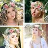 Halloween Latex Elf Ears Simulation Soft Harmless False Ears Props Elf Angel Dress Up Cosplay Christmas Decor