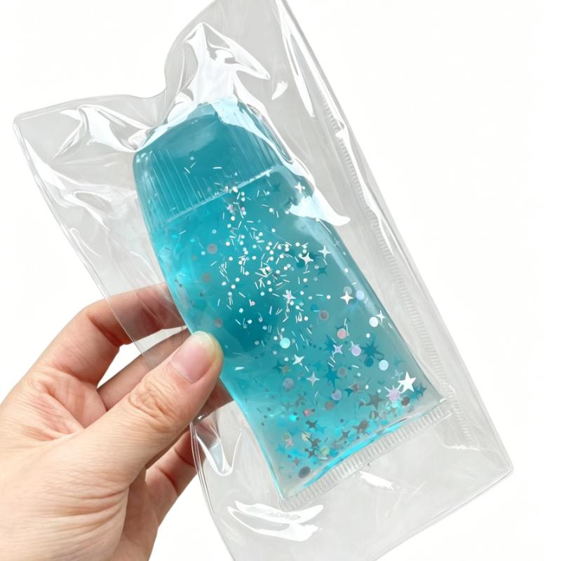 Neuheit Knetbarer Zahnpasta Stressball Quetschspielzeug Gesichtsreiniger Fidget Spielzeug Kein Zurückprallen ASMR Spielzeug für Erwachsene Anti-Stress Geschenke