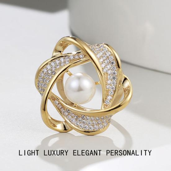 Pretty Badge Pin Ornamental Colorfast Dress Up