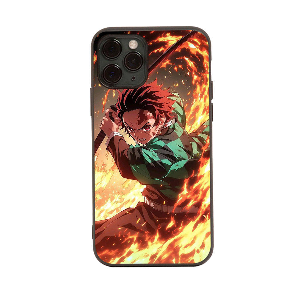 

Чехол для Samsung A04 A14 A23 A34 A54 M23 M33 M52 M53 Realme 10 9 C30S C35 C55 VIVO Y02S Y21 Y51 X80 Pro Прозрачный чехол WI88 Demon Slayer Samsung A16 арлекин