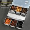 Laiyuxuan 304 Stainless Steel 6-Compartment Seasoning Box