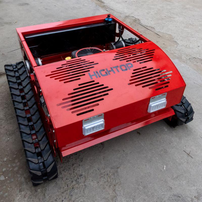 Smart Gasoline Remote Control Tracked Lawn Mower
