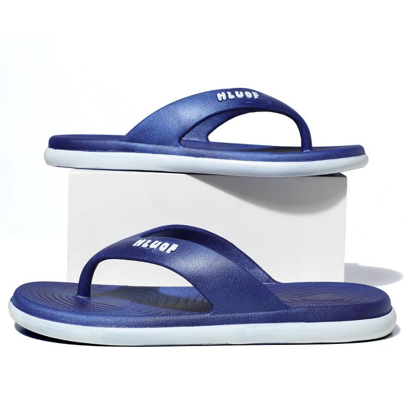 Yuzhihao Men s Summer Fashion Flat Thong Sandals - Casual Beach Flip-Flops Size 44-45