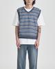 Inexcis Ethnic Knit Vest (Blue)