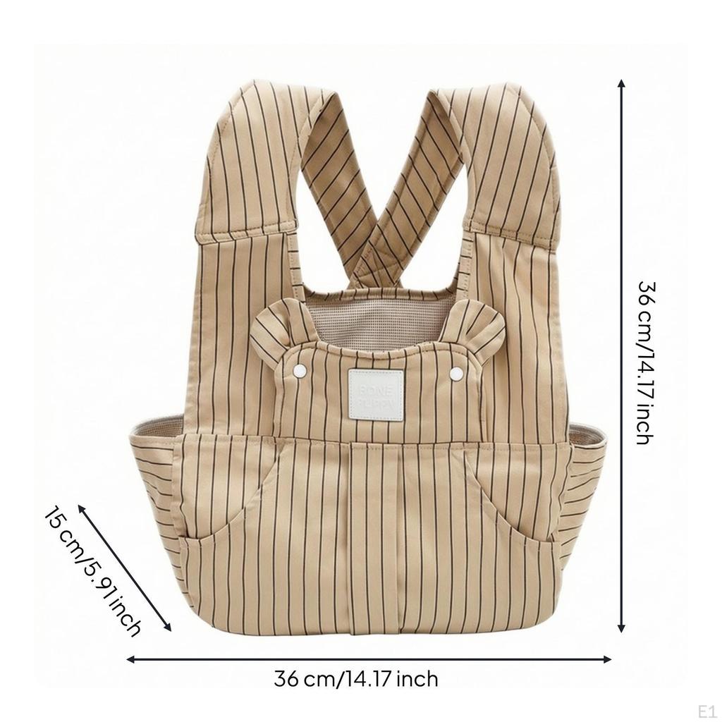 Pet Backpack Handshands-off Dog Carrier with Mesh Window