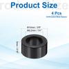 PATIKIL 4pcs Spacer Aluminum M6 Metal Spacer 6.2mm Inner Diameter