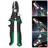 Heavy Duty 8Inch Wire Stripper And Cable Cutter With Precise Adjustment For Professional Electrical Work