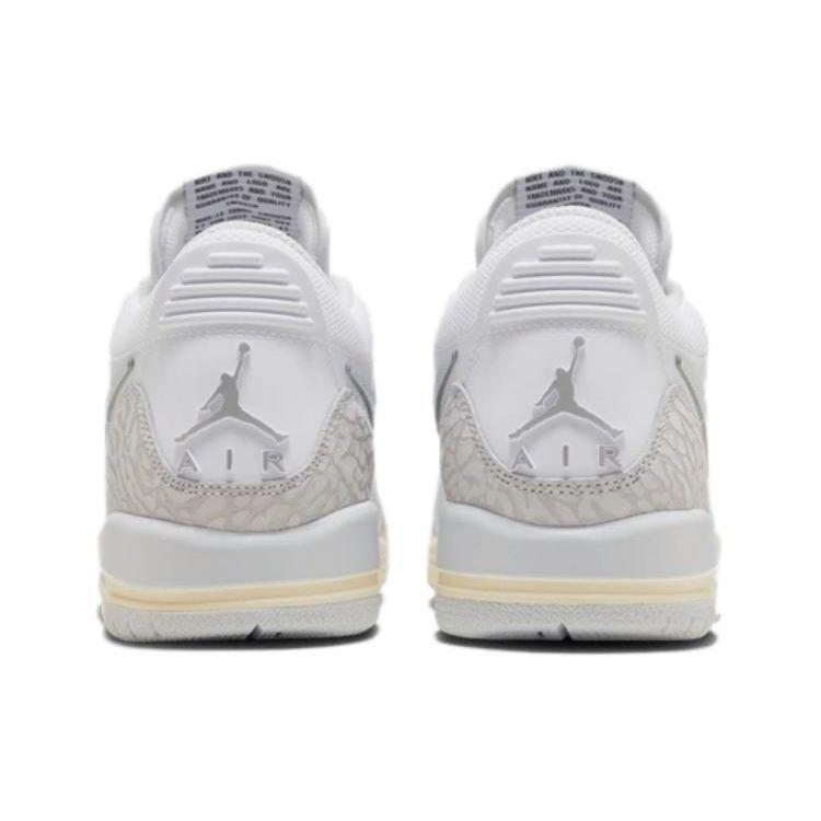 Air Jordan Legacy 312 Low GS Love Kids Sneakers White Sea-Grass Cool-Grey HJ3483-101