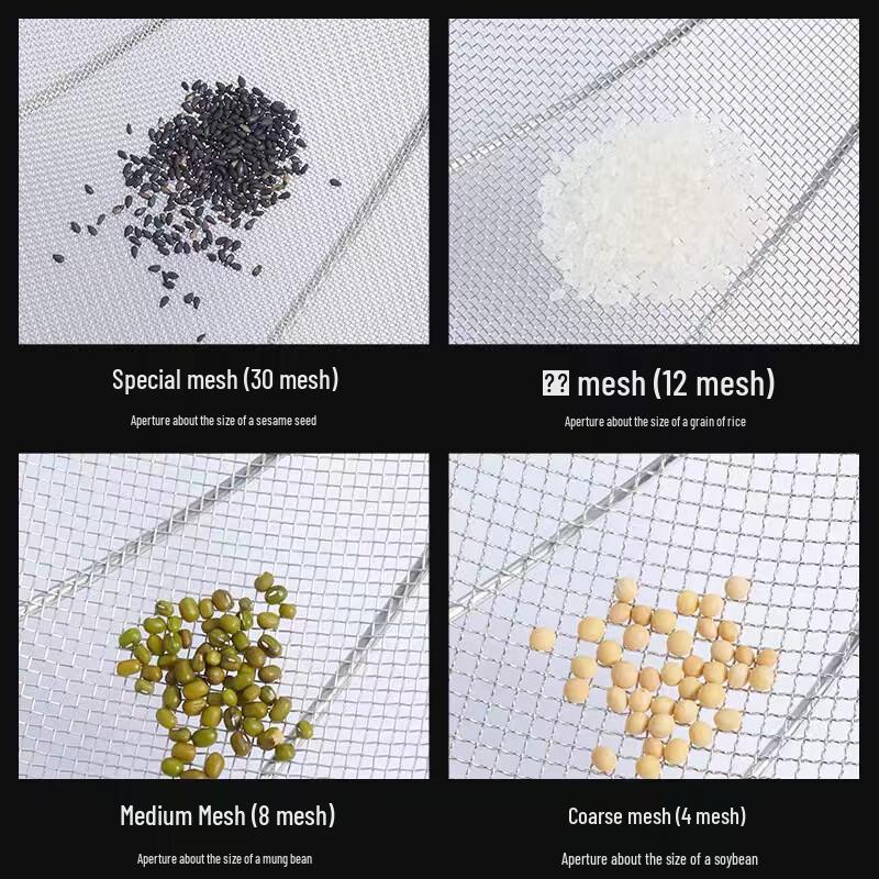 Chuangfa Commercial Stainless Steel Bamboo Handle Mesh Skimmer