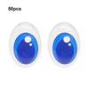 50pcs High Transparency Doll Eyes Accessories Crystal Simulation Glass Eye Patches