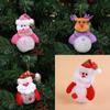 Christmas Eva Santa Snowman Lighted Night Lamp For Holiday Tree Decoration And Festive Decor