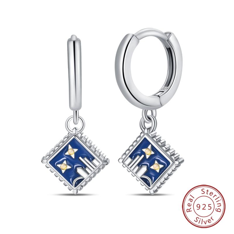 

Серьги-подвески с вращающимся глазом в виде бабочки и пчелы из стерлингового серебра 925 пробы для женщин, ослепительные кубические цирконии, изысканные украшения для вечеринок, подарки