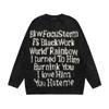 Trendy Mink Velvet Jacquard Knit Sweater - Round Neck, Long Sleeve, Loose Fit for Autumn/Winter