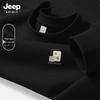 JEEP SPIRIT Men's Loose Fit Round Neck Pullover Sweatshirt