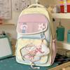 Schoolbag New Large-capacity College Style Schoolbag Girls Korean Version Pain Bag Ins Wind Shoulder Bag Japanese Versatile Casual Backpack