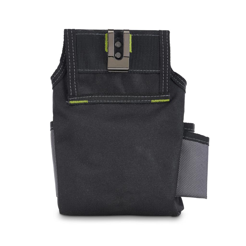 AWP Mini Electrician's Tool Pouch, Work Bag, 1pc, Black/Gray