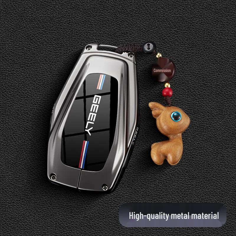 Geely Key Case for Xingrui, Xingyue L, Boyue, Bin Yue, Yuanjing X6, Binrui, and Icon Models