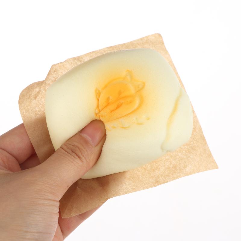Jouet Kawaii en Forme de Pain au Lait à Presser Doux à Rebond Lent Jouets Anti-Stress Enfants Adultes Jouet Sensoriel Fidget à Presser Cadeaux