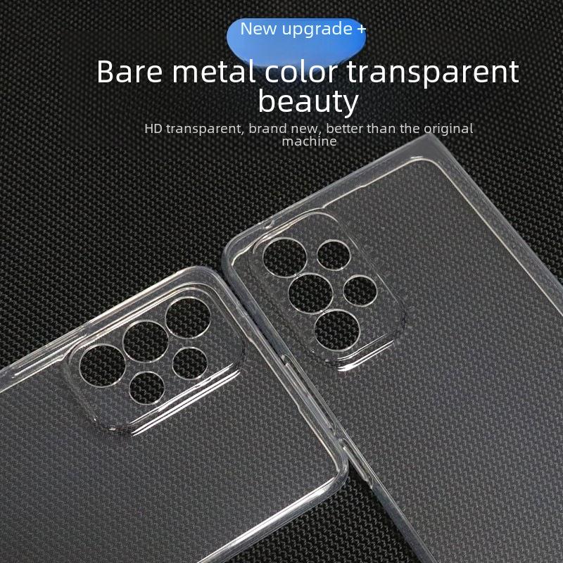 Samsung S25/A53/A14/Note20 Transparent TPU Silicone Protective Case