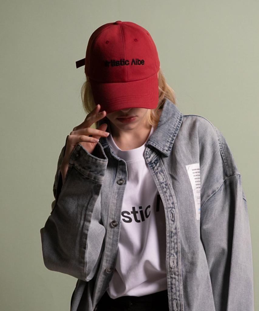Atiseutigbaibeu Volume Logo Baseball Cap Brick