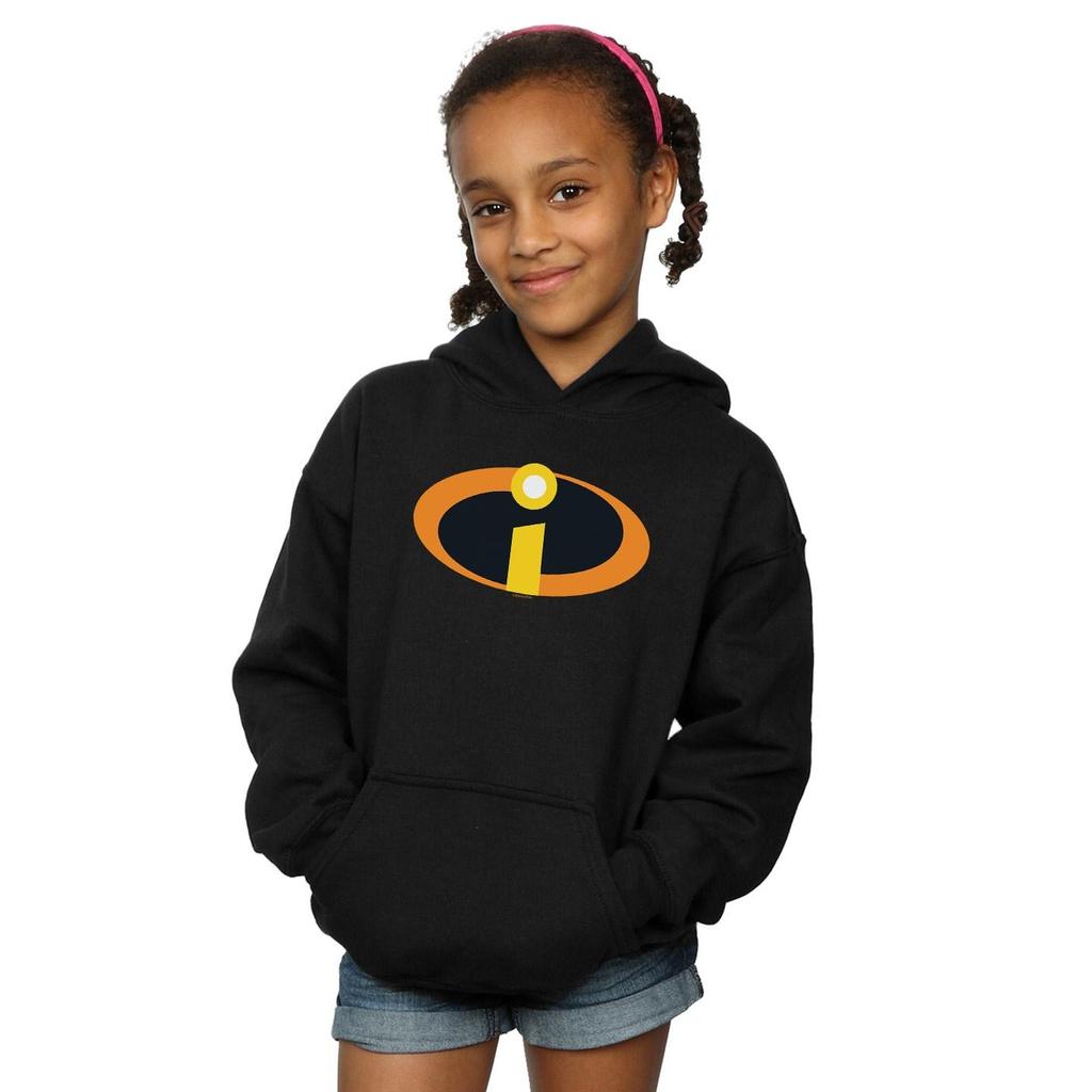 Disney Girls The Incredibles Costume Logo Hoodie