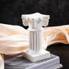 WTEMPO Solid Color Nordic-style Roman Column Candlestick Photo Prop Background Home Living Room Table Decorative Item