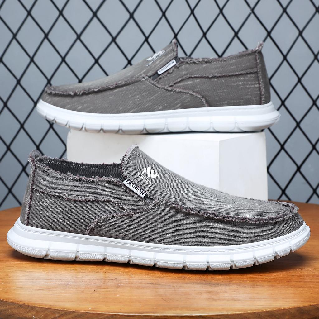 Men's shoes new summer casual shoes shallow mouth soft sole cloth shoes canvas shoes light mesh shoes men's