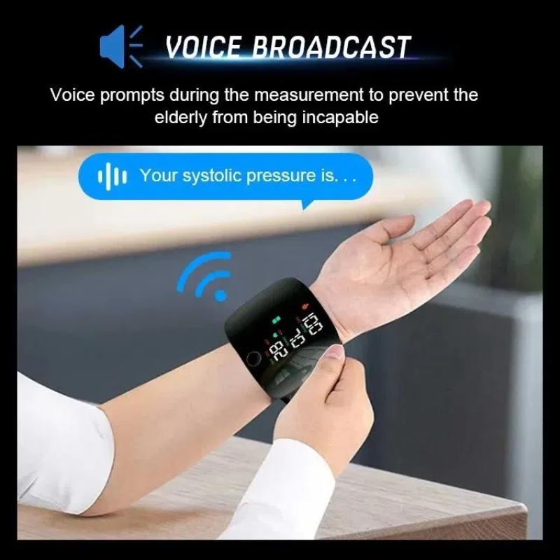 Electronic Wrist Blood Pressure Monitor, Household LCD Monitoring Blood Pressure Monitor, High-precision Blood Pressure Measuring Device