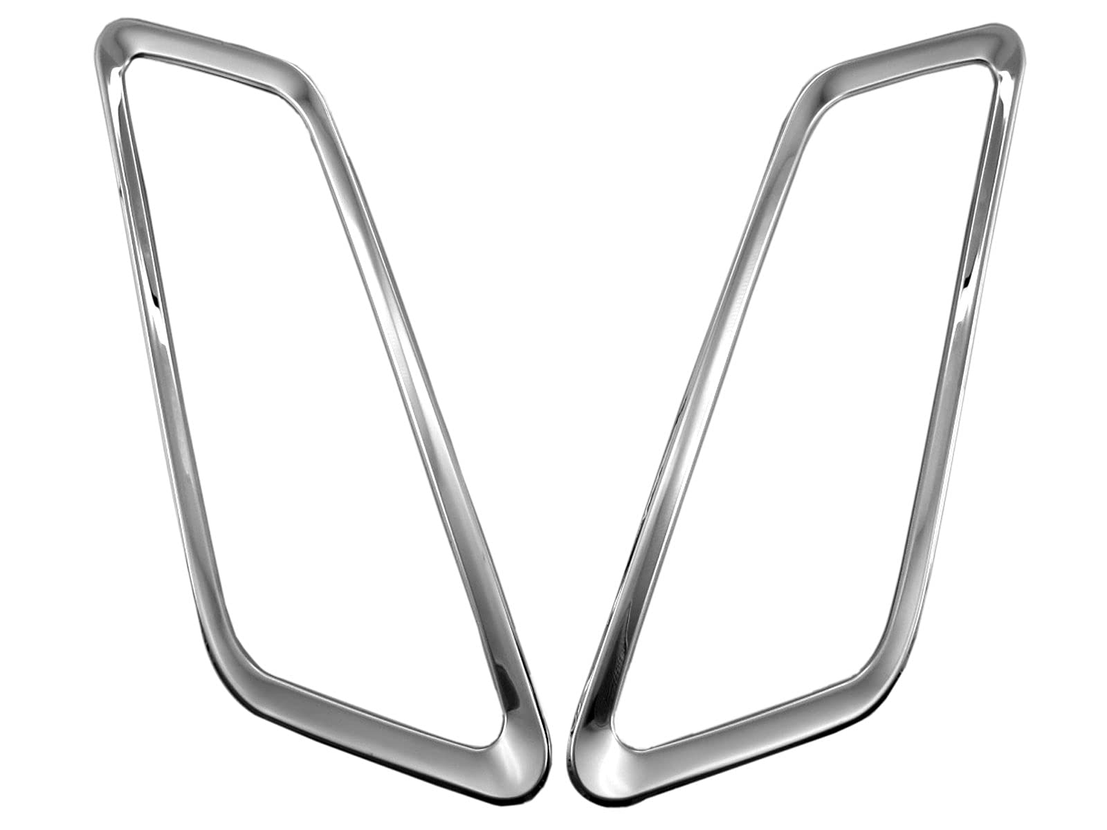 

BRIGHTZ Finish Stainless Steel Rear Side Garnish for Taft 910 Ultra-Mirror (2-Piece) LA900S/LA910S [SID-ETC-MID-006] LA900, LA910, A900, A910, 900,