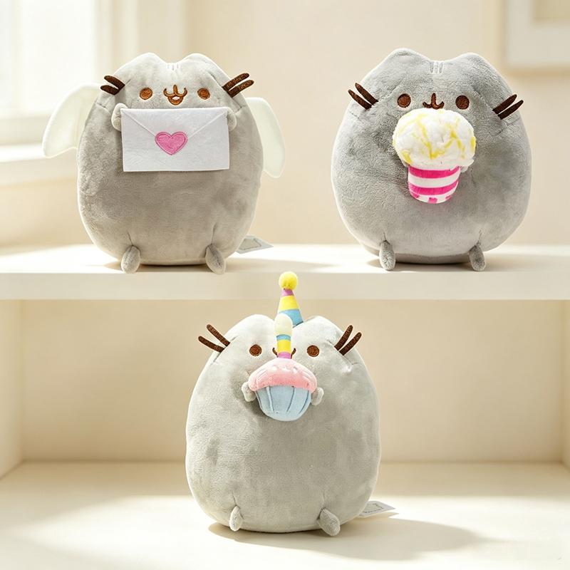 Kawaii Pusheen Cat Sofa Ornament Cartoon Cookie Pusheen Soft Room Decoration Pusheen Cats Birthday Gift Home Decor