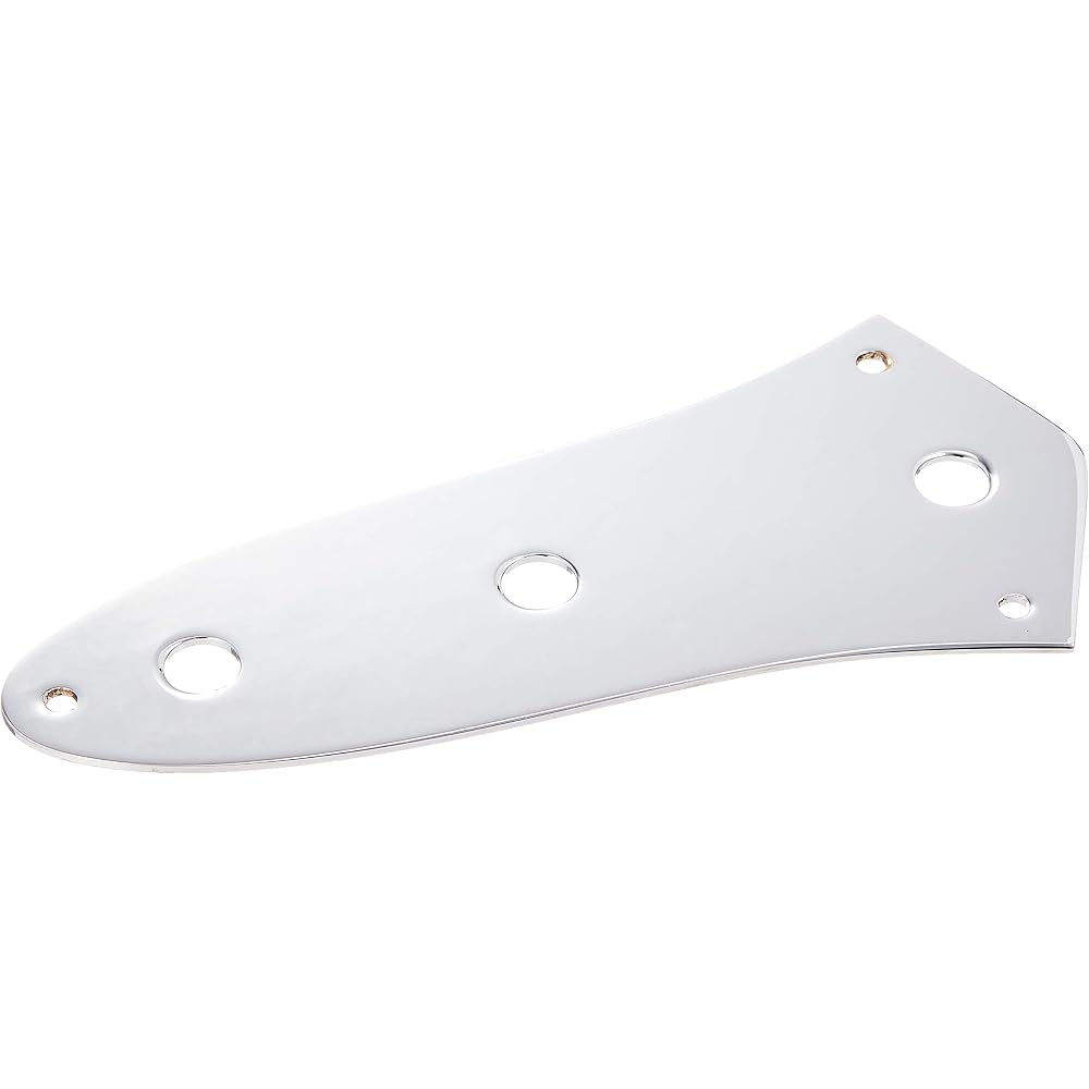 Fender Parts American Vintage 62 Jazz Bass® Control Plate, Chrome