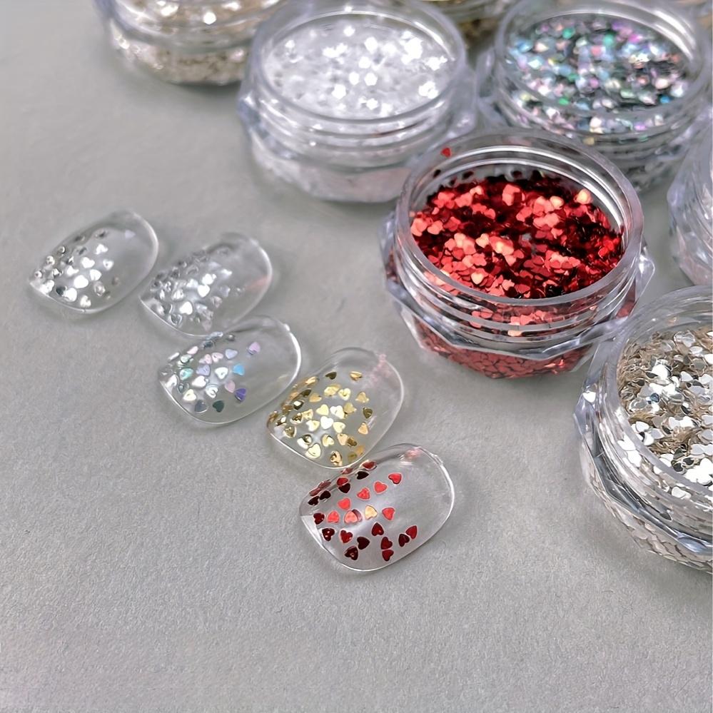 1mm Mini Sparkling Star Nail Glitter Sparkling Pentagram Nail Decoration Nail Salon Design Cute Accessories DIY Nail Art Design