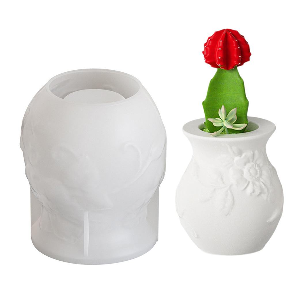 Praktické květináče s vinnou révou Pevná silikonová forma Cementová sádrová řemeslná potřeby pro zahradní a interiérovou dekoraci