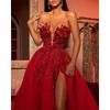 Herbst Winter Damen Europäischer Amerikanischer Stil Sexy Schulterfrei Bestickt Pailletten Schwingend Ballkleid Cocktailkleid