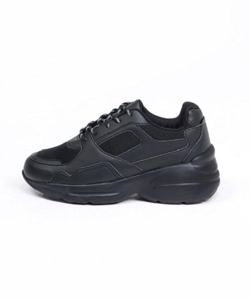 Thenopi Lexion 7Cm Height-Increasing Ugly Shoes Black