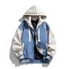 New Spring and Autumn Men's Loose Baseball Uniform Men's Jacket Trendy Fashion Hooded Jacket Men