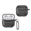 KEYSION Ütésálló tok AirPods 4-hez szénszálas textúra puha TPU szilikon Bluetooth fülhallgató fedél AirPods 4th-hez