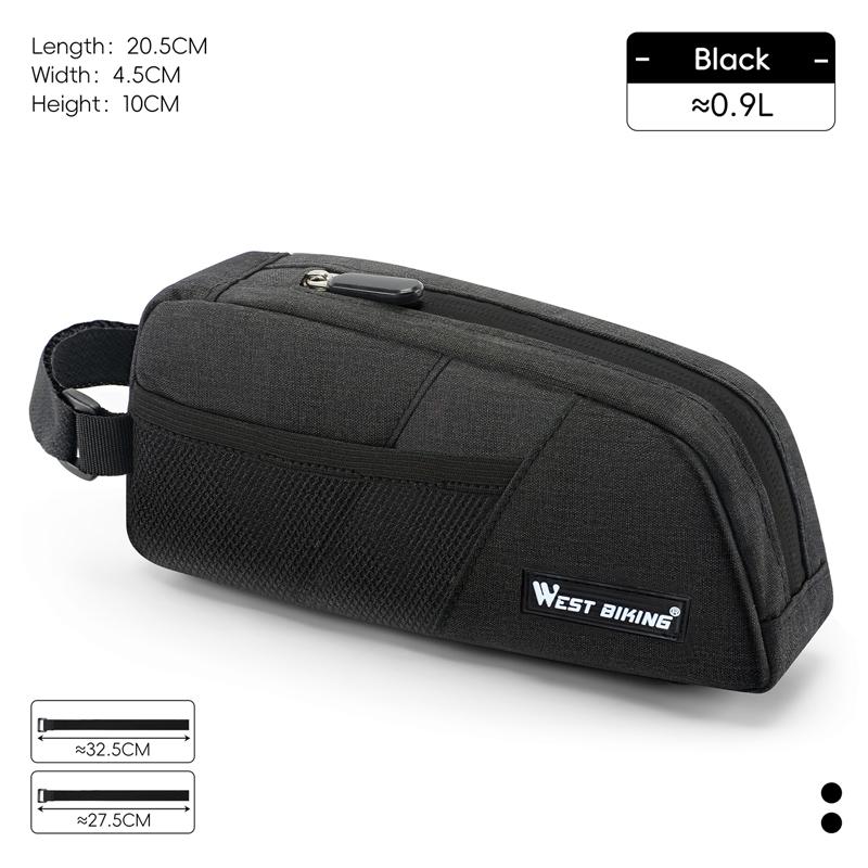 Bag with Mesh Side Pockets for Road And Mountain Bikes, Professional, Quick-release,